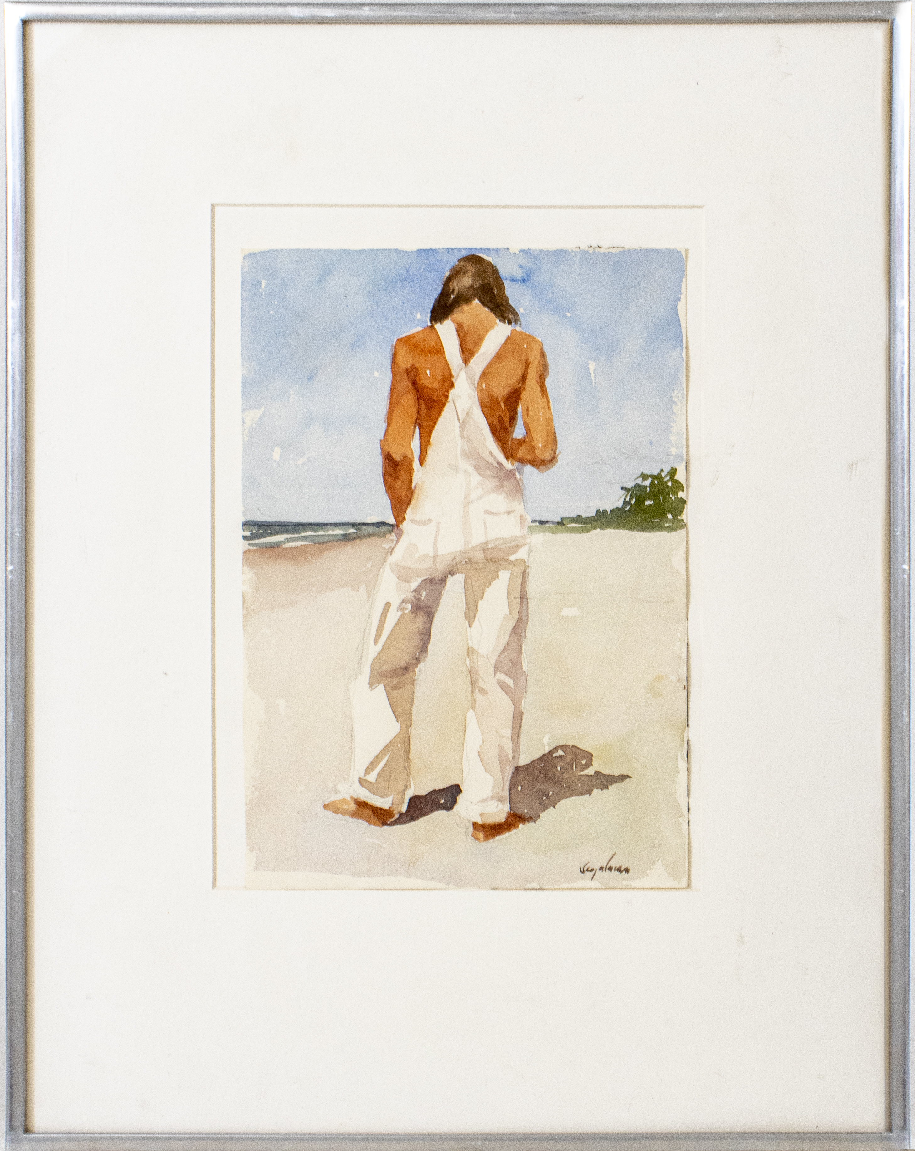 RICHARD SEGALMAN "WHITE OVERALLS"