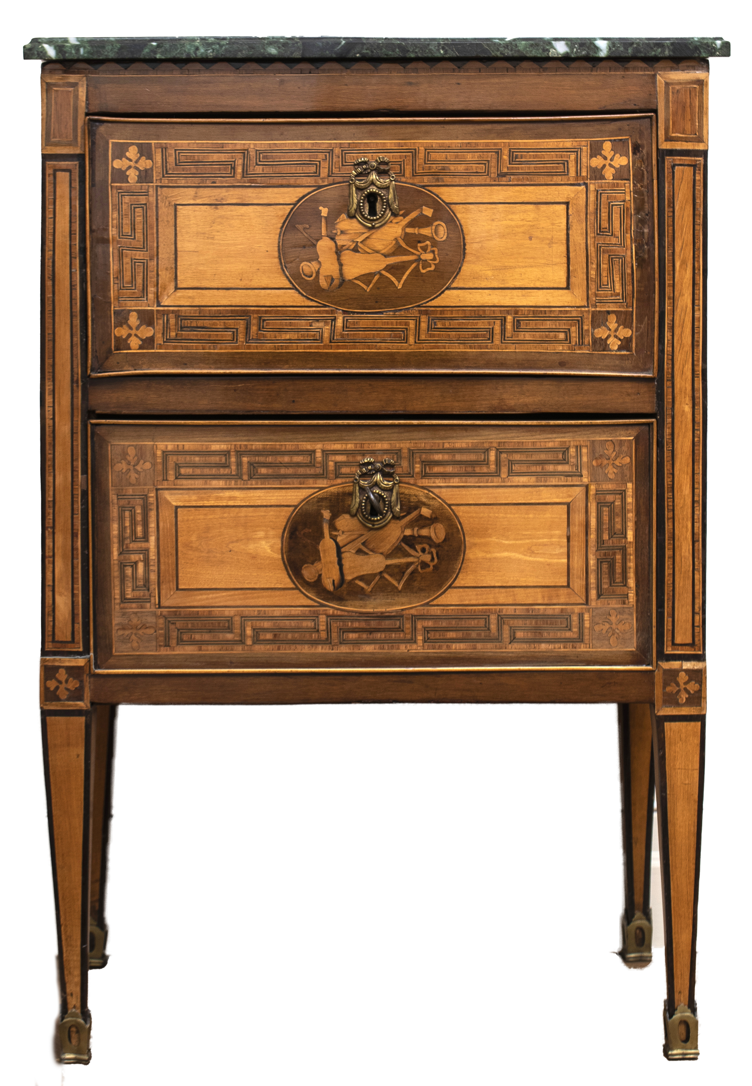 ITALIAN NEOCLASSICAL INLAID COMMODINO 3c51e8