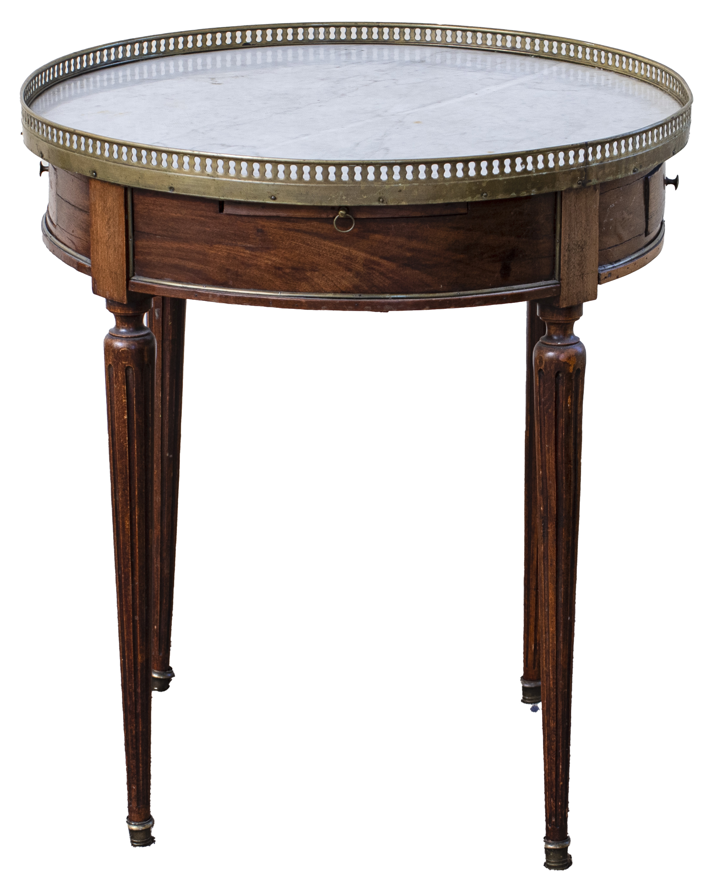 LOUIS XVI STYLE MAHOGANY AND MARBLE 3c521a