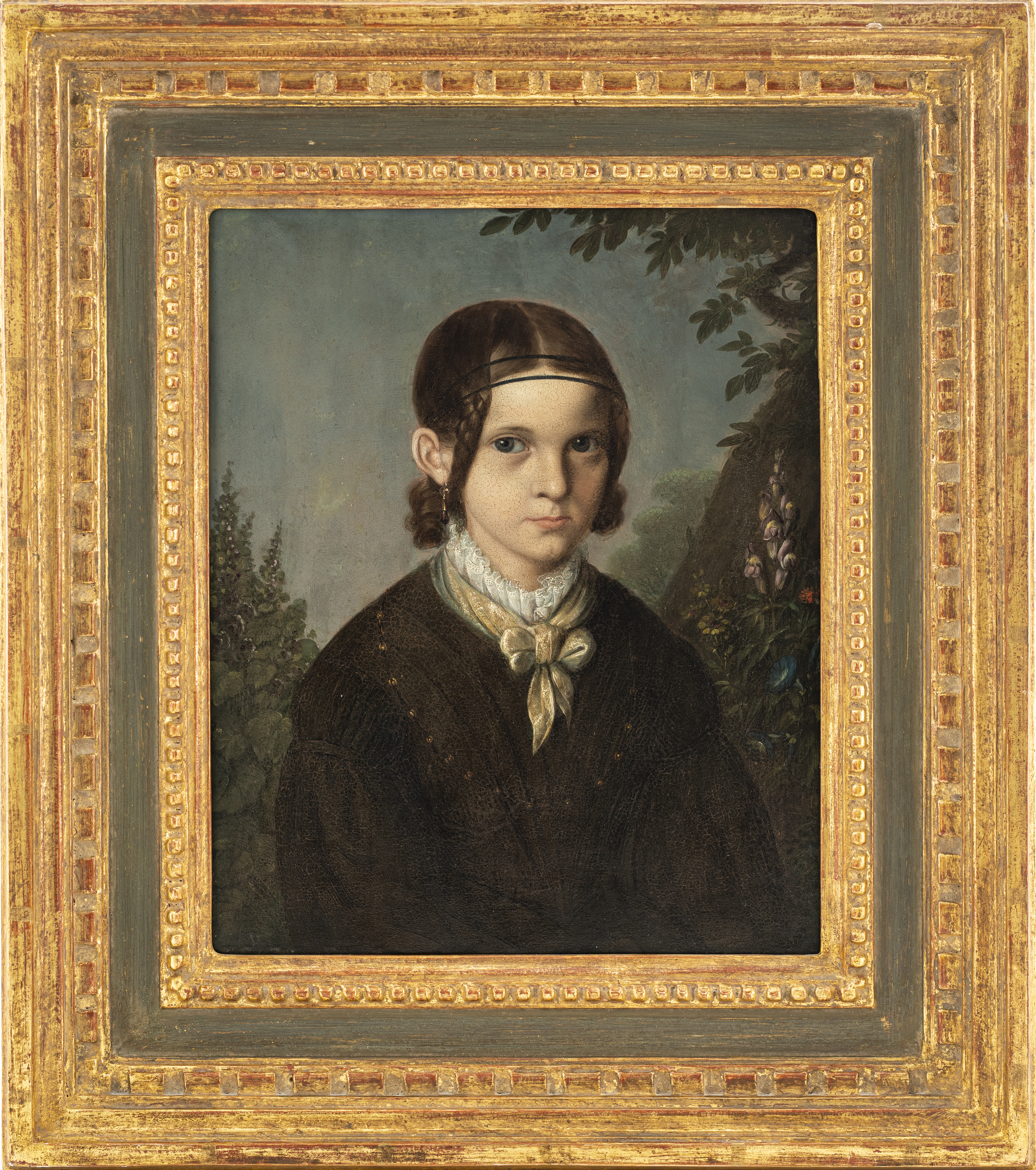 BRITISH SCHOOL PORTRAIT OF A GIRL 3c52e0