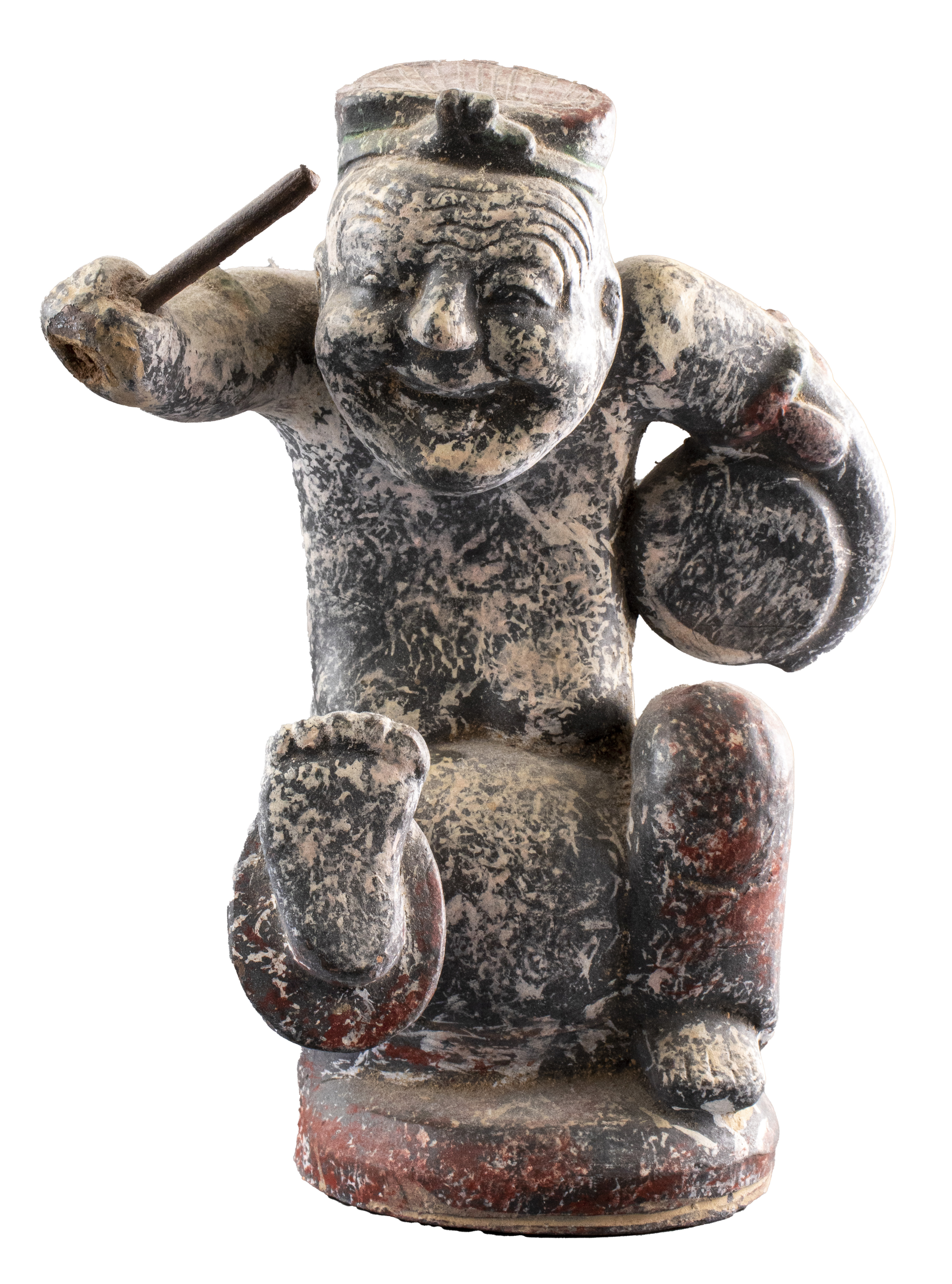 CHINESE HAN PERIOD POTTERY MUSICIAN 3c5325