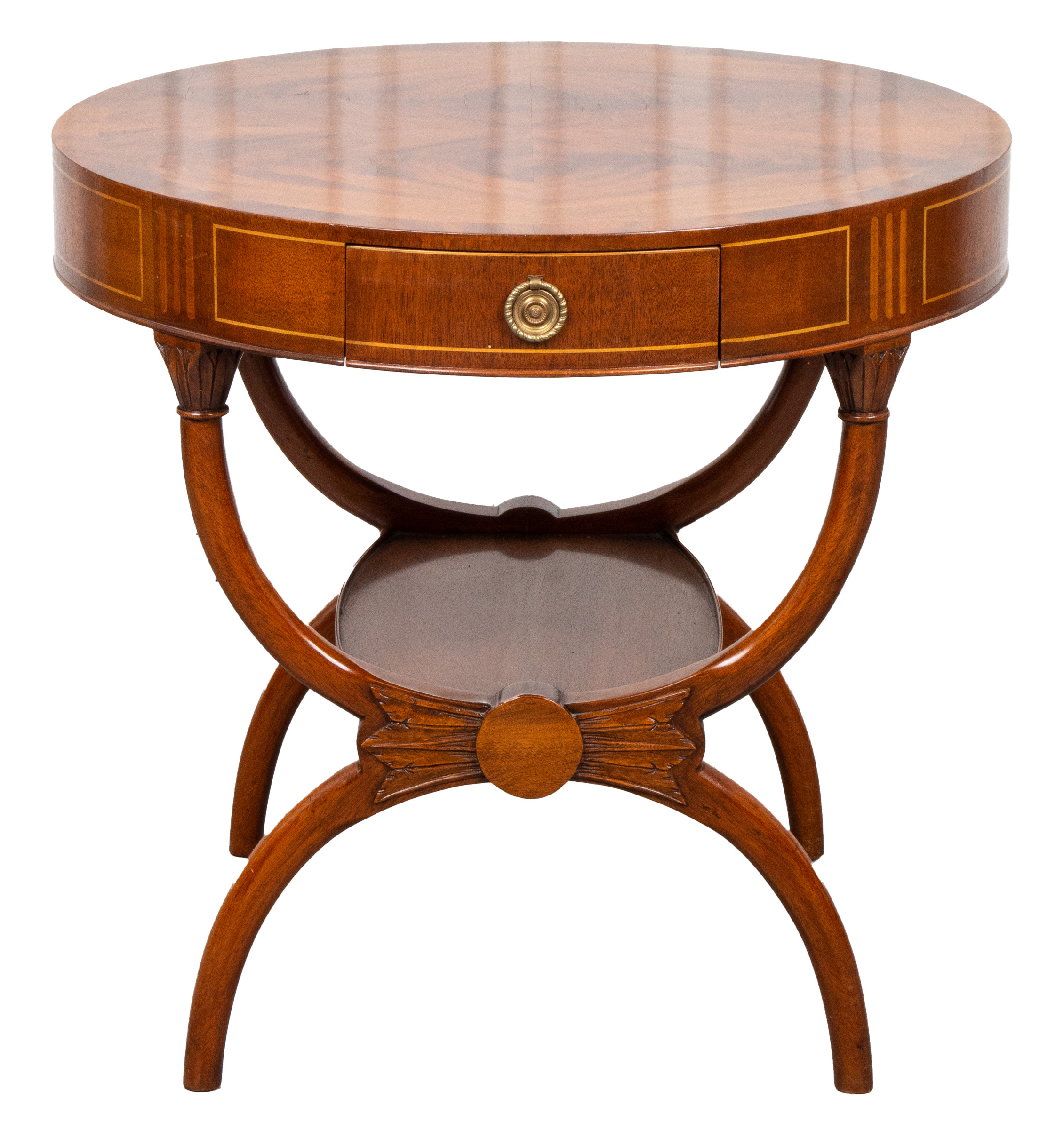 REGENCY INLAID OCCASIONAL TABLE