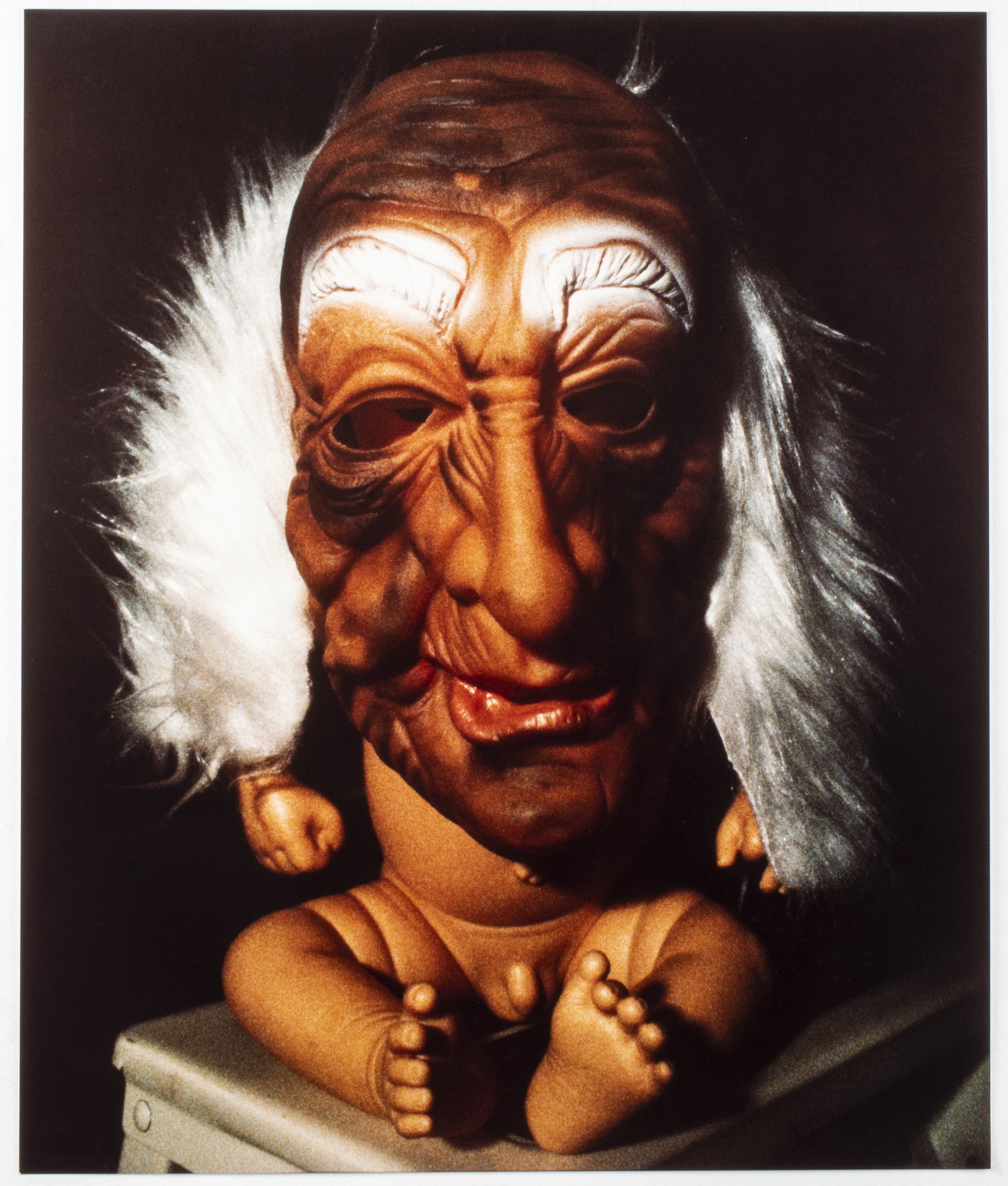 CINDY SHERMAN C-PRINT, MASK OVER