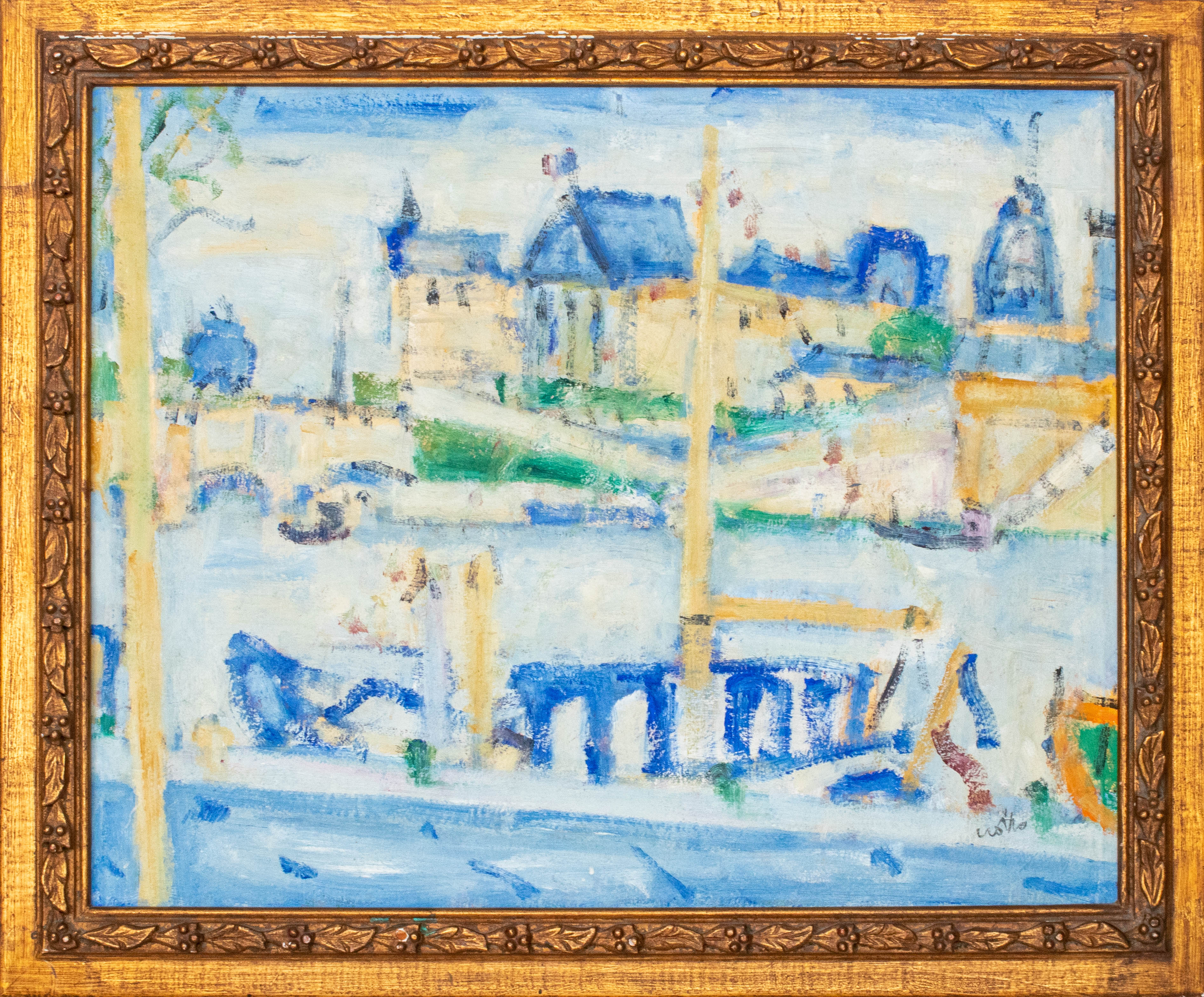 PAUL CROTTO CANAL SCENE FRENCH 3c54a3