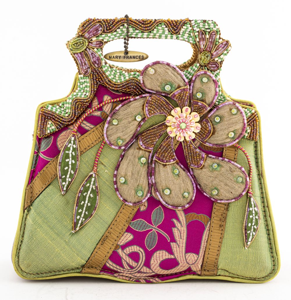 MARY FRANCES BEADED HANDBAG Mary