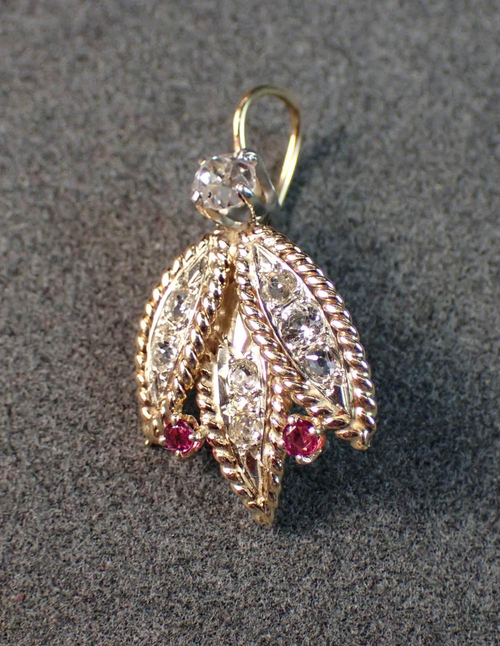 DIAMOND RUBY AND FOURTEEN KARAT 3c7ca2