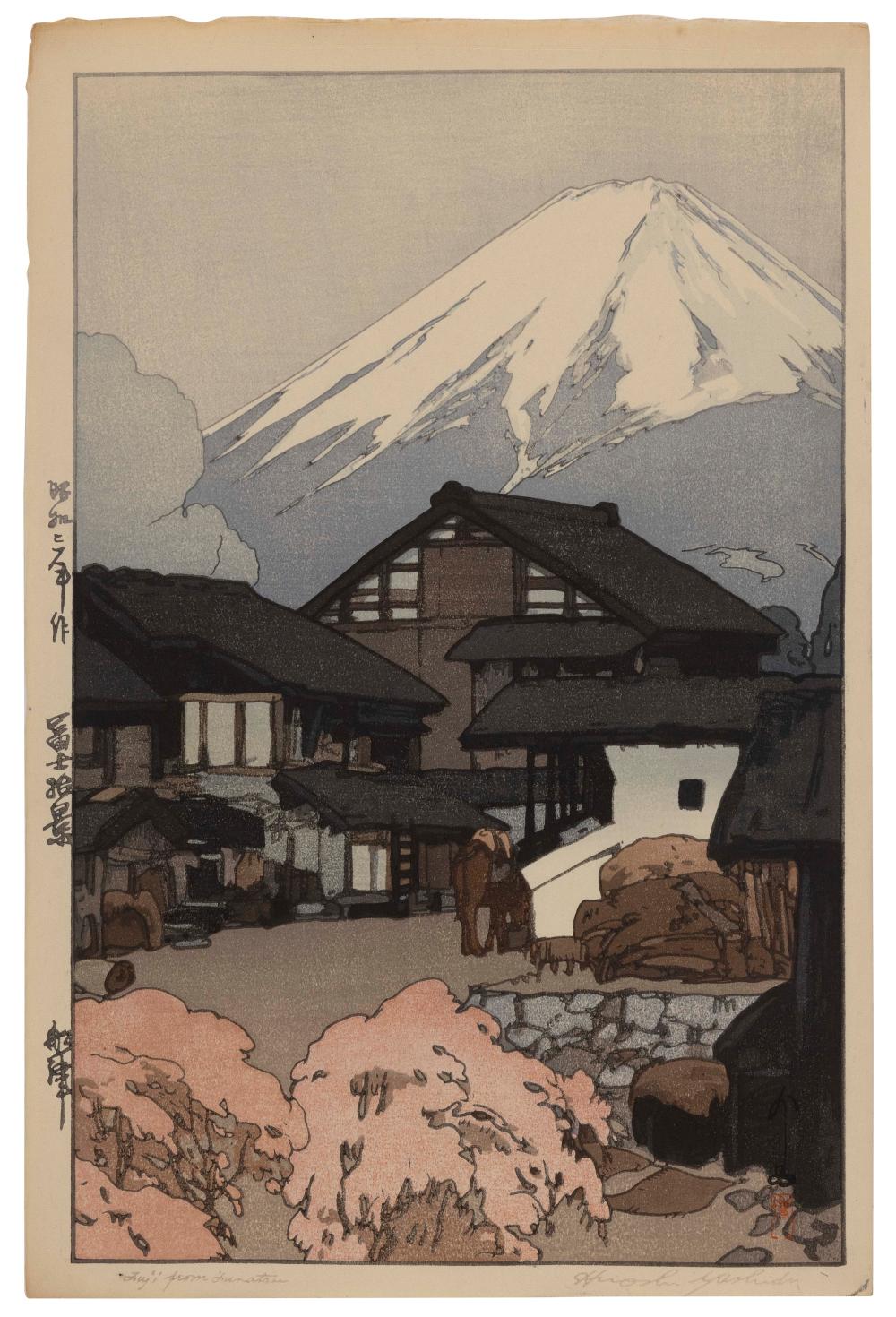 HIROSHI YOSHIDA JAPAN 1876 1950  3c7dec