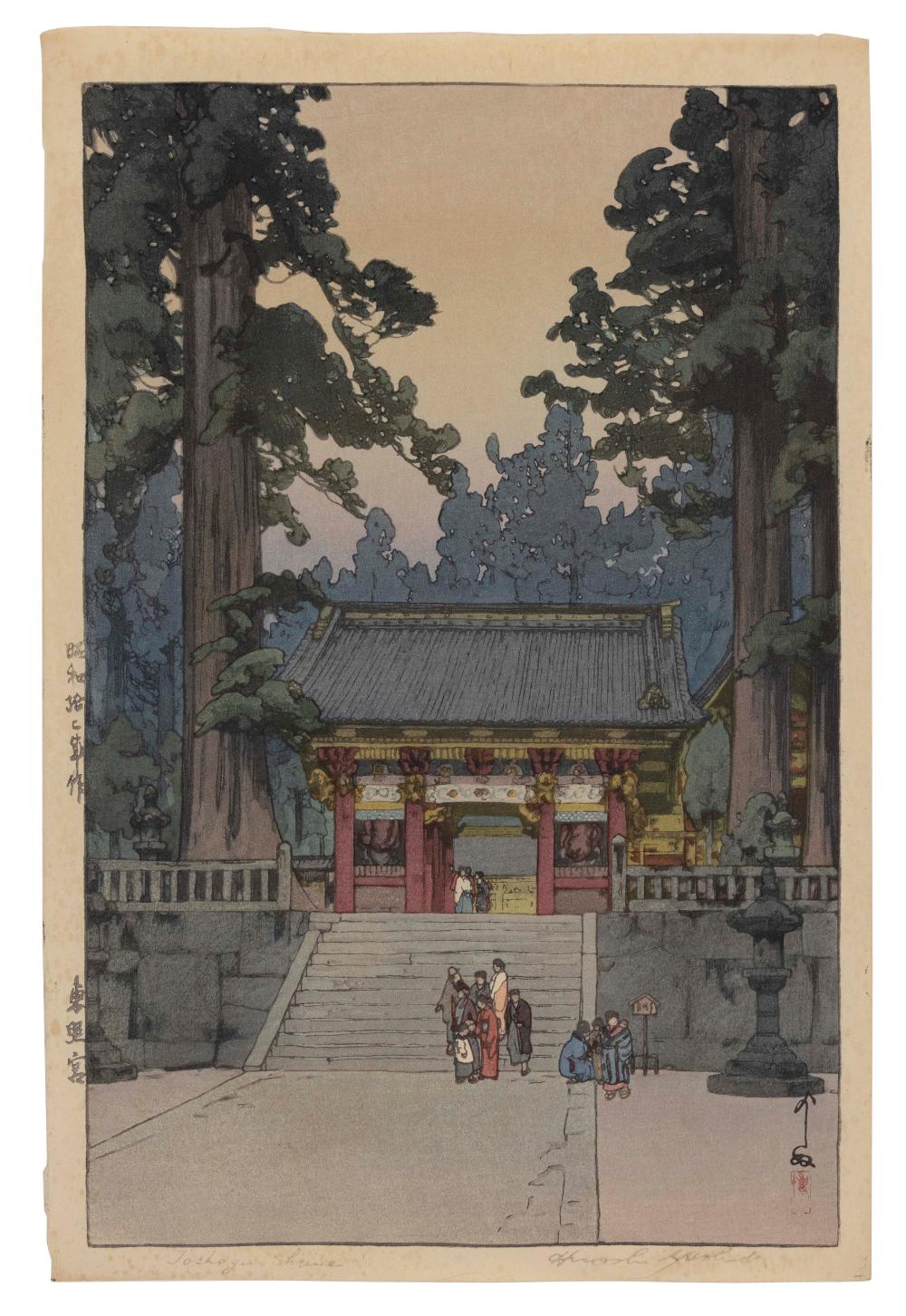 HIROSHI YOSHIDA JAPAN 1876 1950  3c7de9