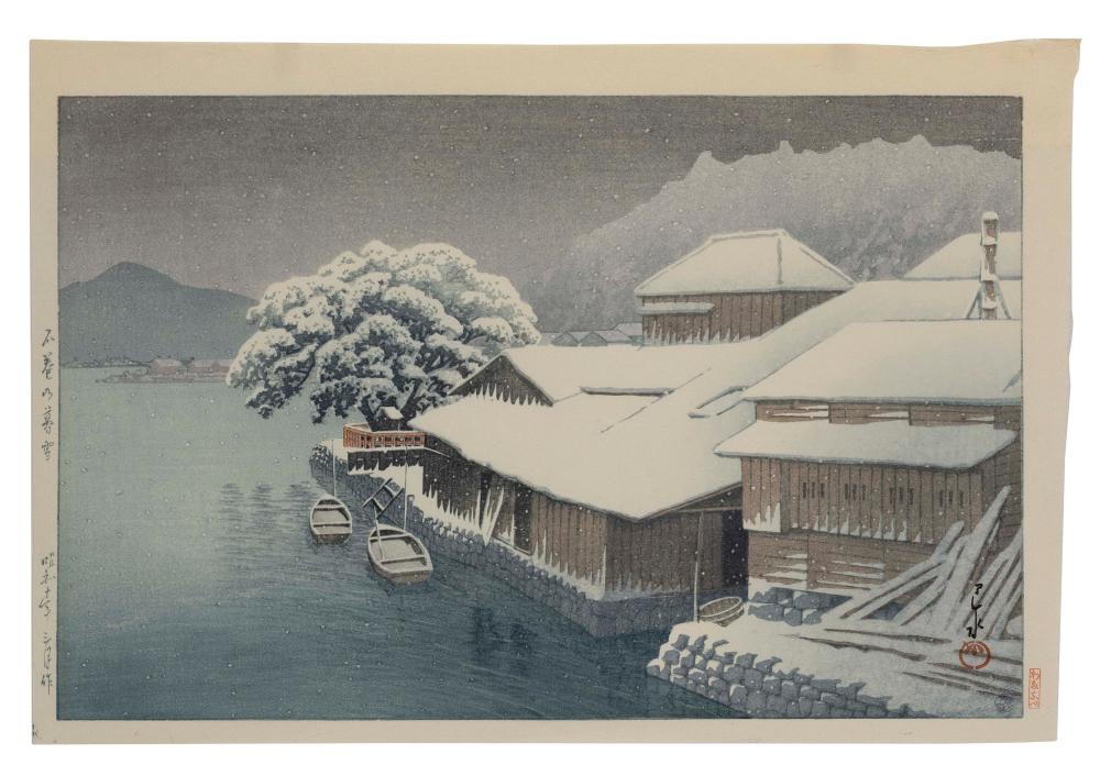 KAWASE HASUI JAPAN 1883 1957  3c7e07