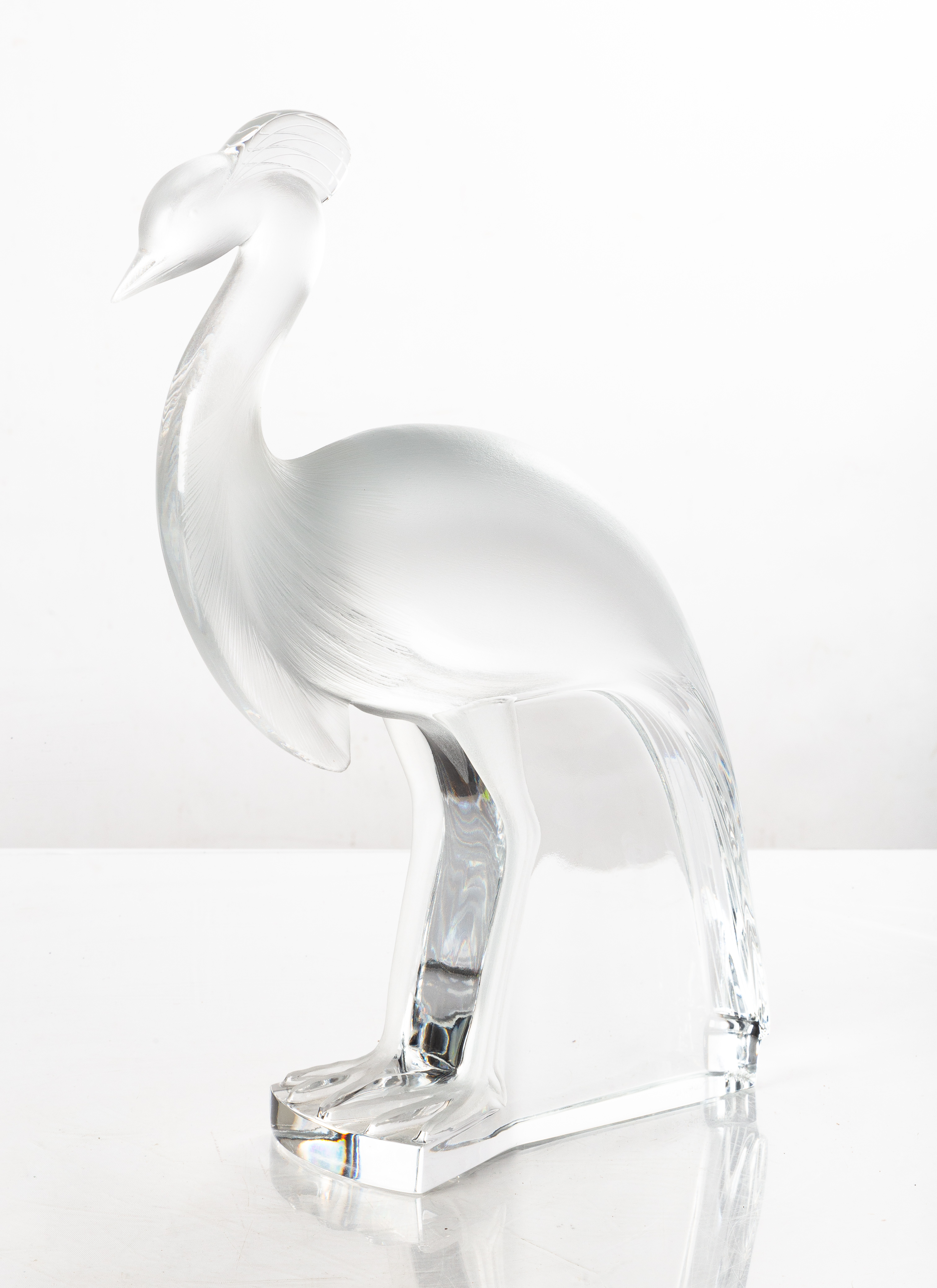 LALIQUE PEACOCK "LOUISIANE" France,