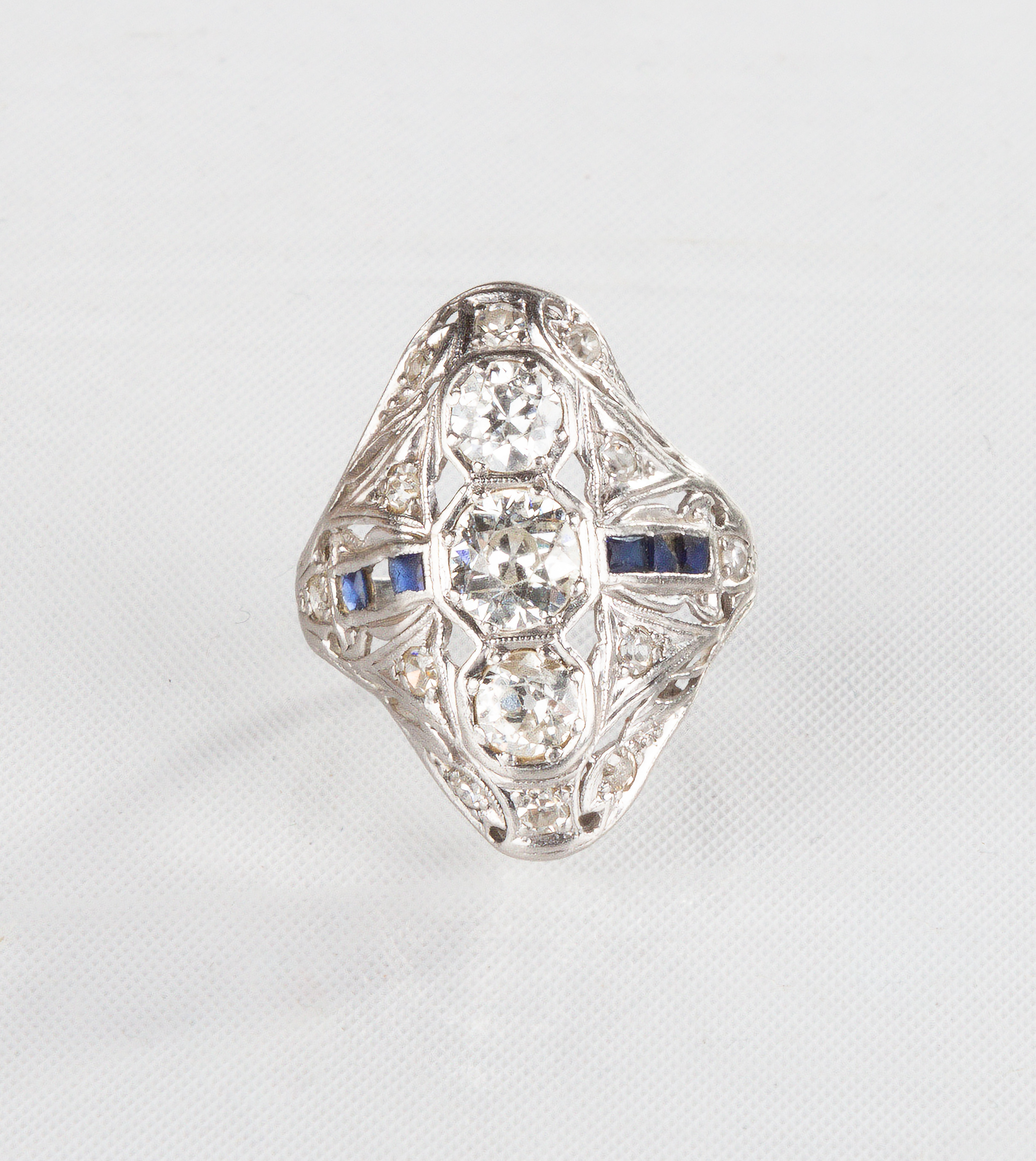 LADIES EDWARDIAN ART DECO DIAMOND 3c7f4c