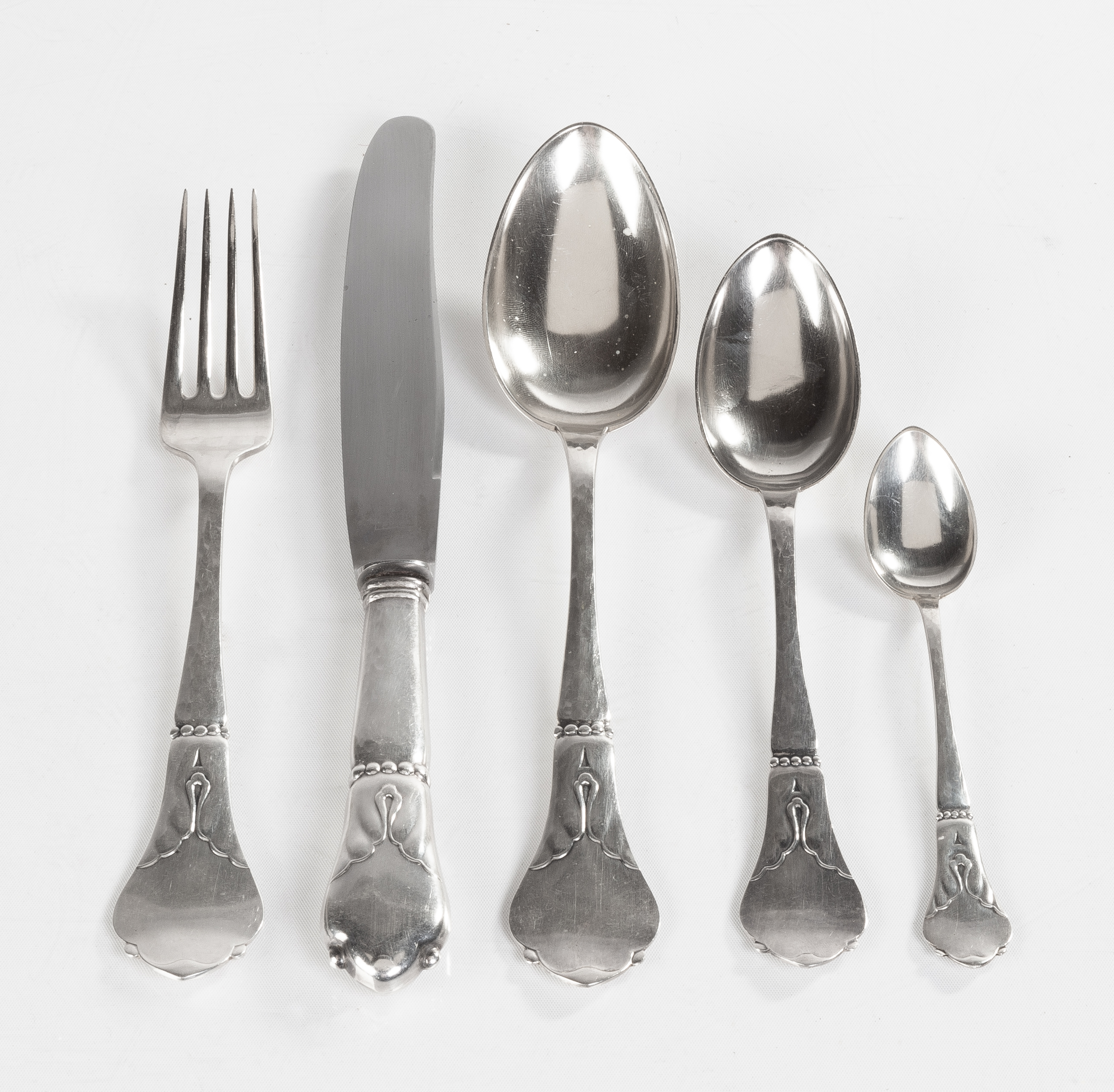 DANISH STERLING SILVER FLATWARE 3c8003