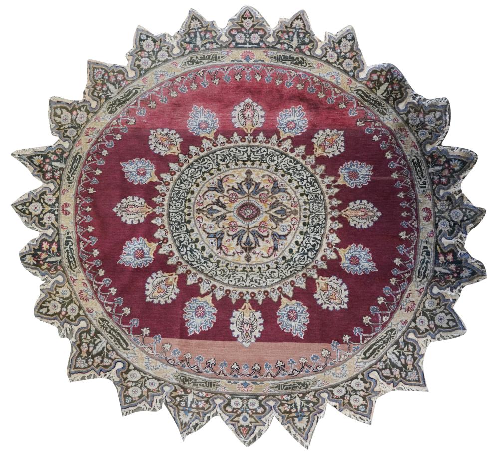 INDO PERSIAN ROUND RUGIndo Persian