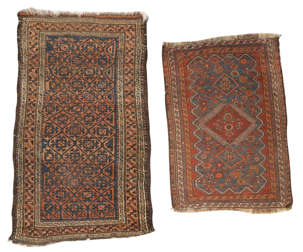 TWO PERSIAN RUGSTwo Persian Rugs  3c8020