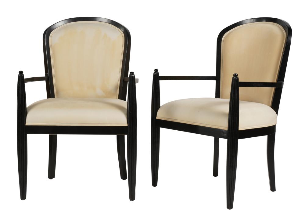 PAIR OF J ROBERT SCOTT ARMCHAIRSPair 3c8087