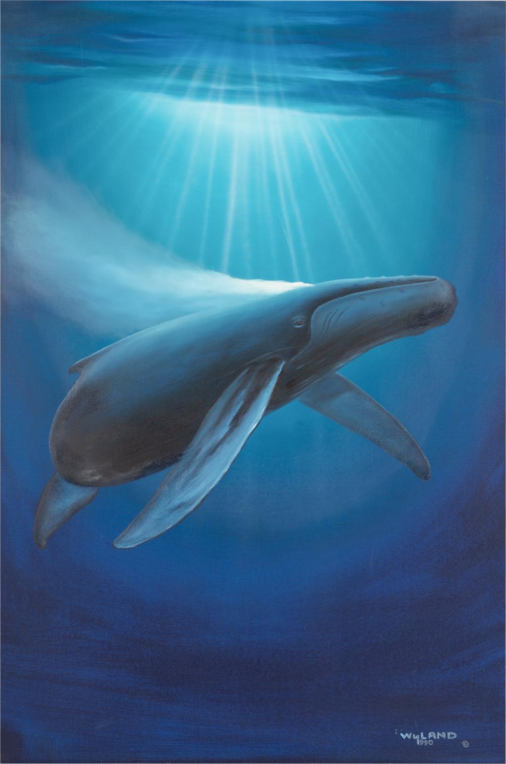 ROBERT WYLAND, (B. 1956): WHALERobert