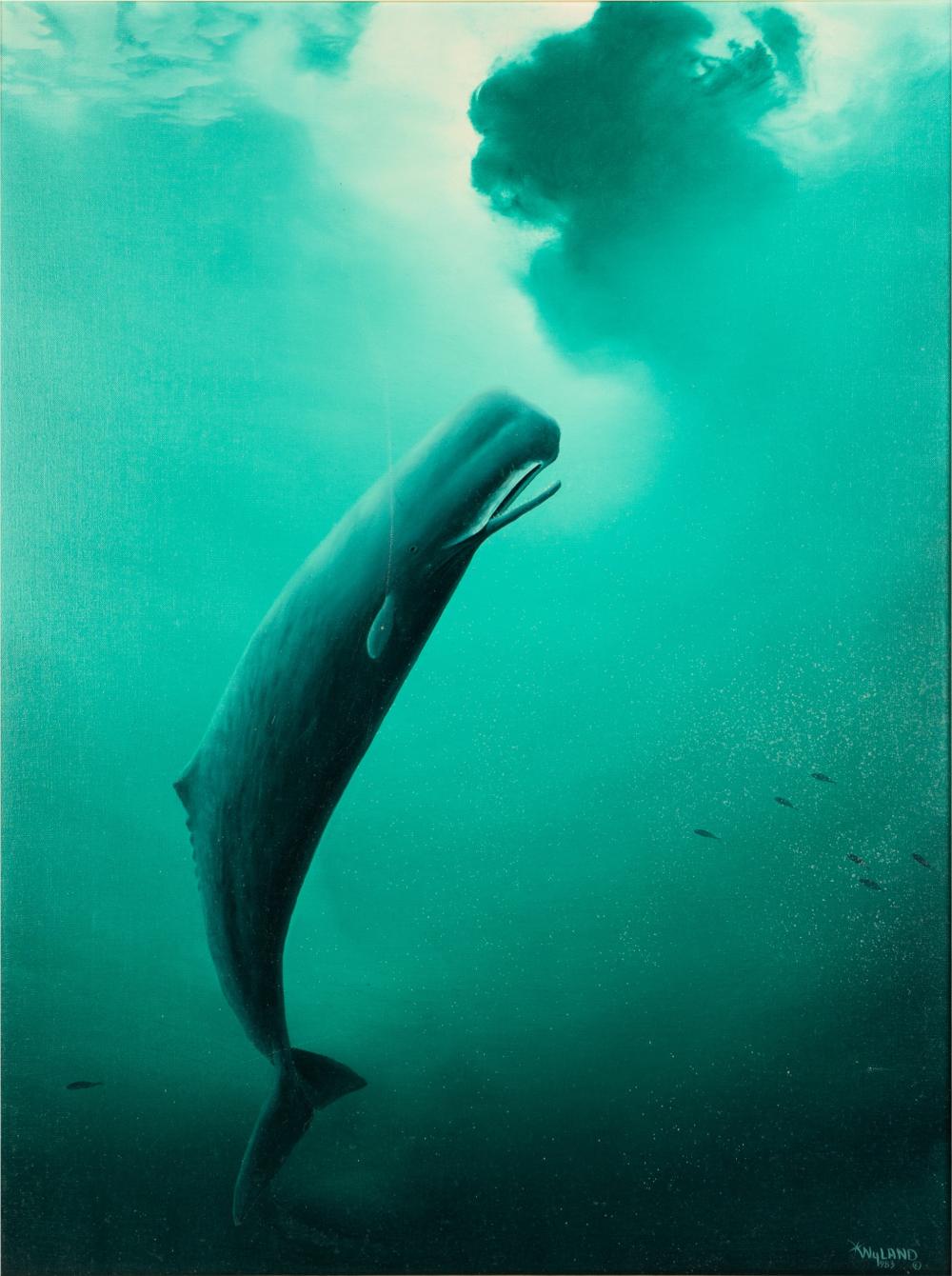 ROBERT WYLAND, (B. 1956), WHALERobert