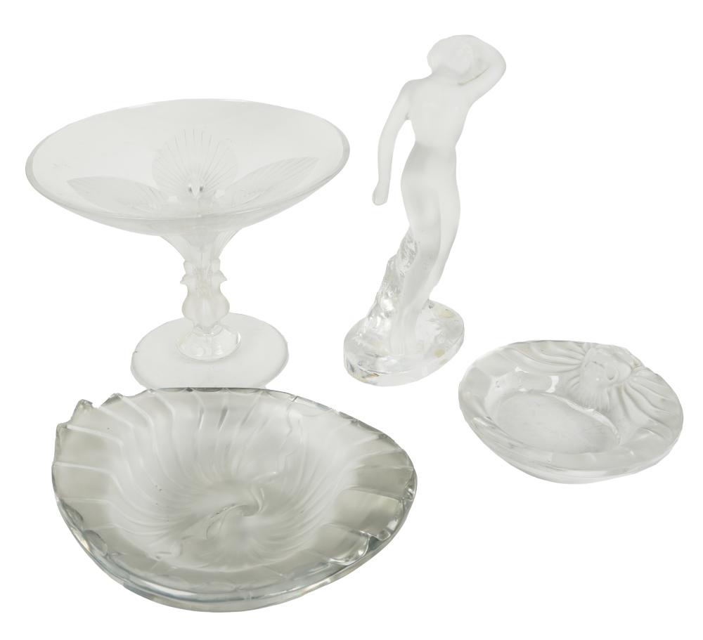 GROUP OF LALIQUE GLASSGroup of 3c812f