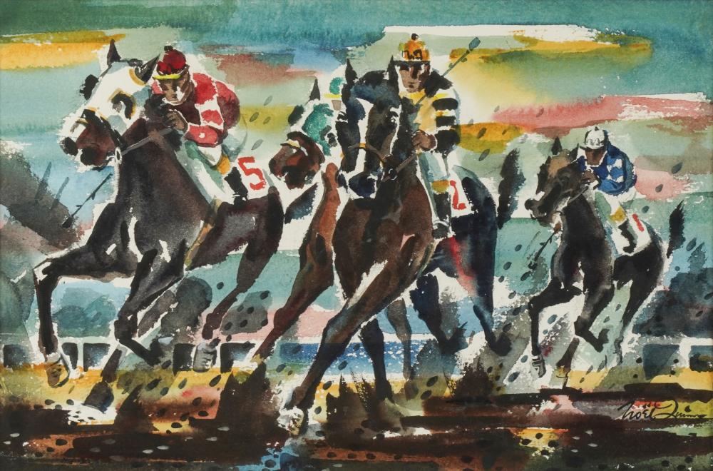 NOEL QUINN 1915 1993 HORSERACENoel 3c81cf