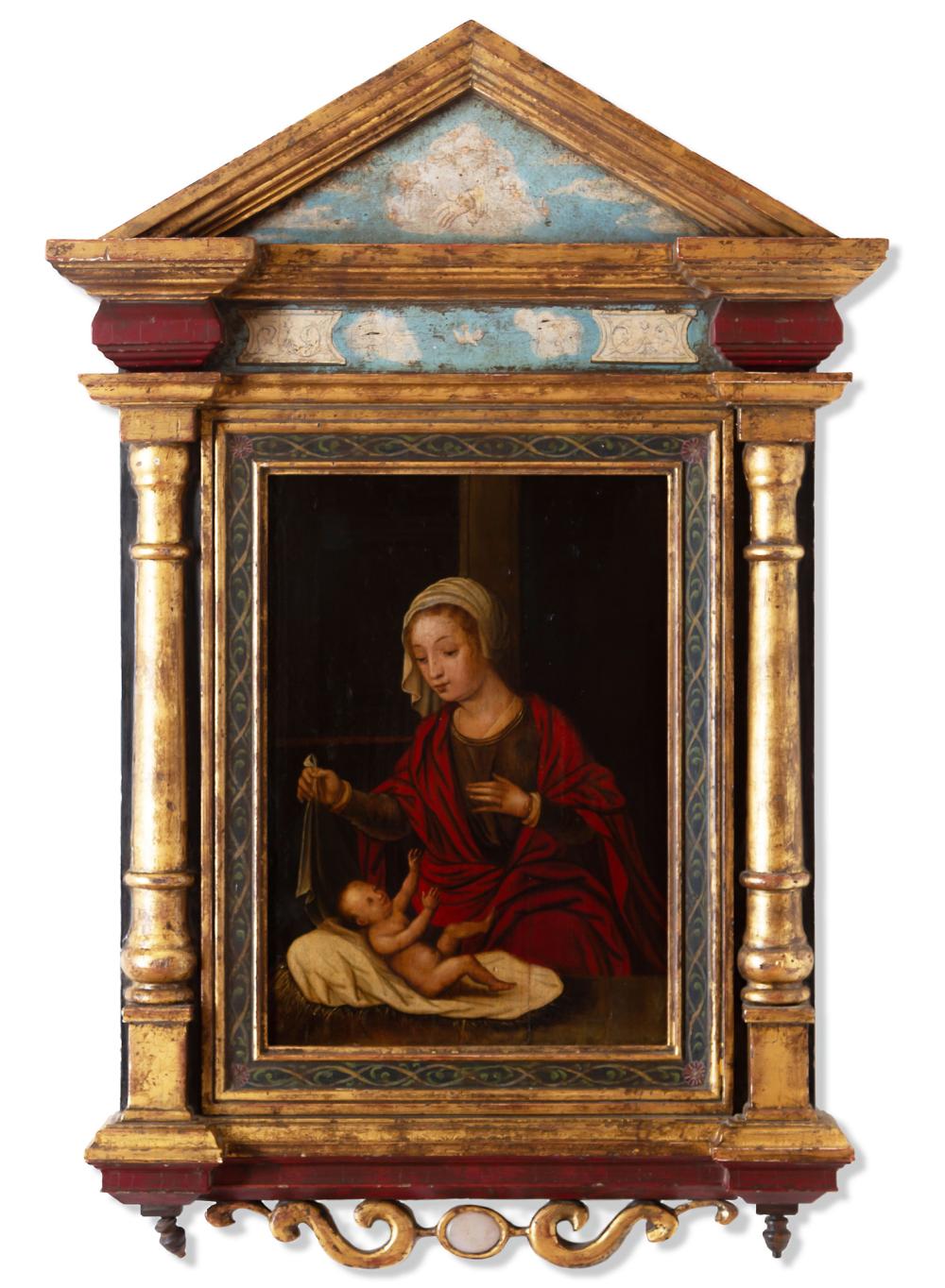 FLEMISH SCHOOL: VIRGIN AND CHILDFlemish