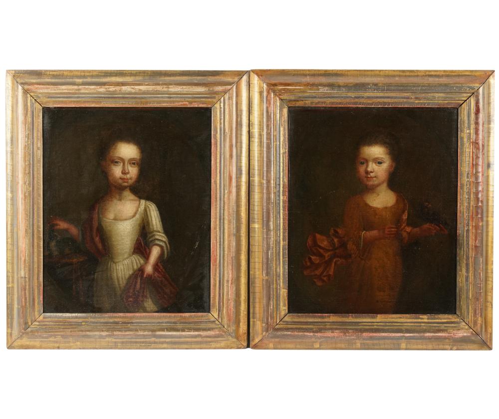 18TH CENTURY: TWO PORTRAITS18th Century: