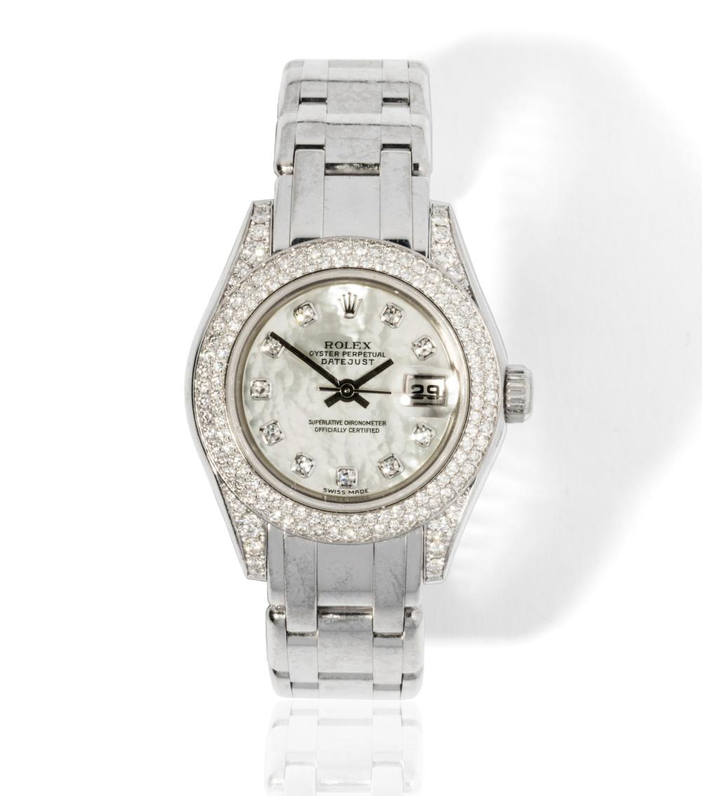 ROLEX LADY’S DATEJUST PEARLMASTER