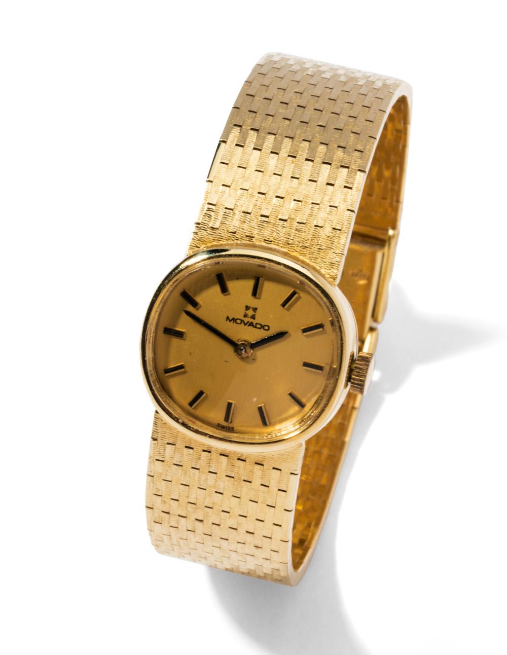 MOVADO 14 KARAT YELLOW GOLD MECHANICAL 3c82e6