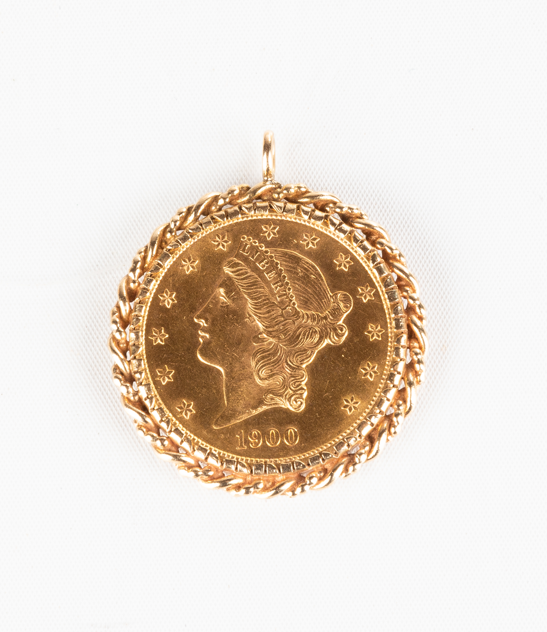 1900 LIBERTY HEAD $20 GOLD COIN