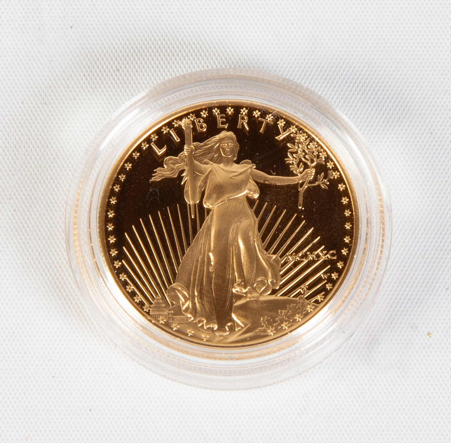 1990 LIBERTY GOLD PROOF COIN 1990 3c832e