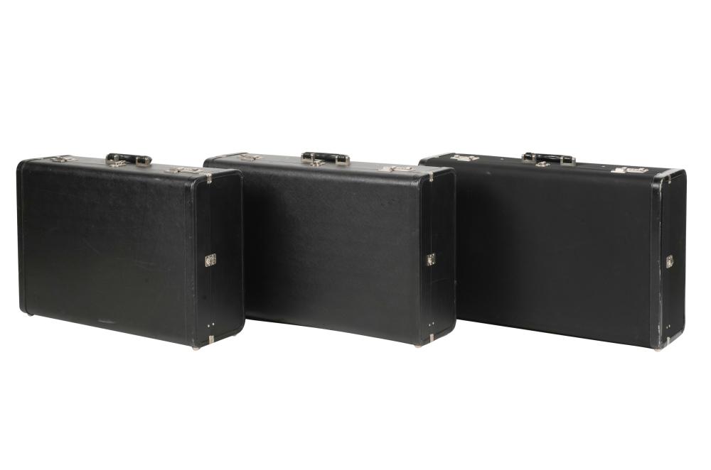 THREE PRADA HARDCASE SUITCASESThree