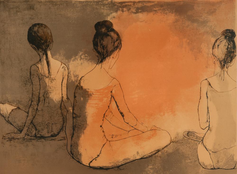 JEAN JANSEM (1920 - 2013): SEATED WOMENJean