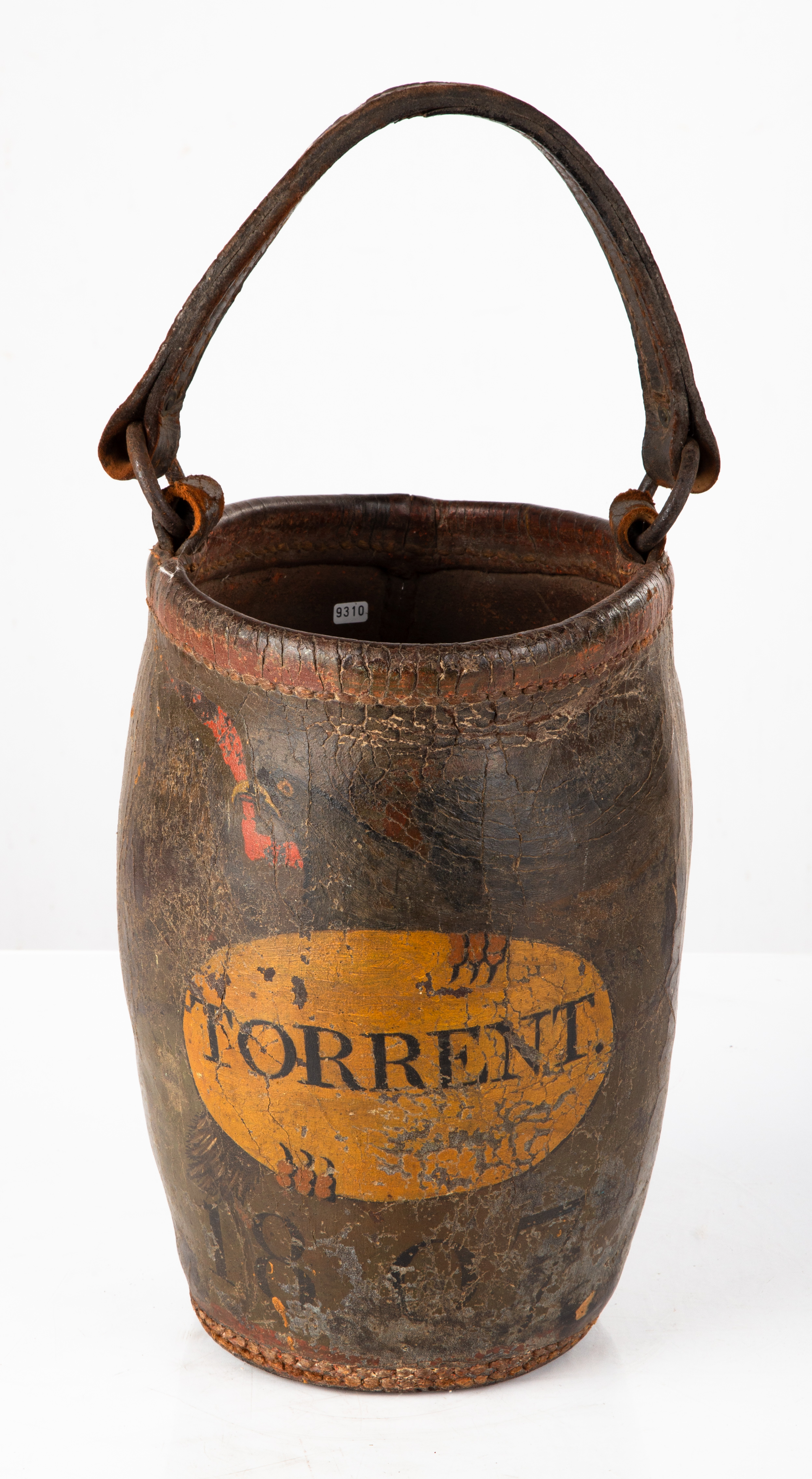 EARLY 19TH CENTURY LEATHER FIREMAN'S