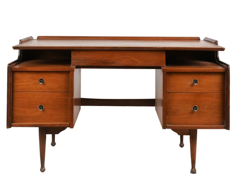 DANISH MID CENTURY MODERN TEAK DESKDanish