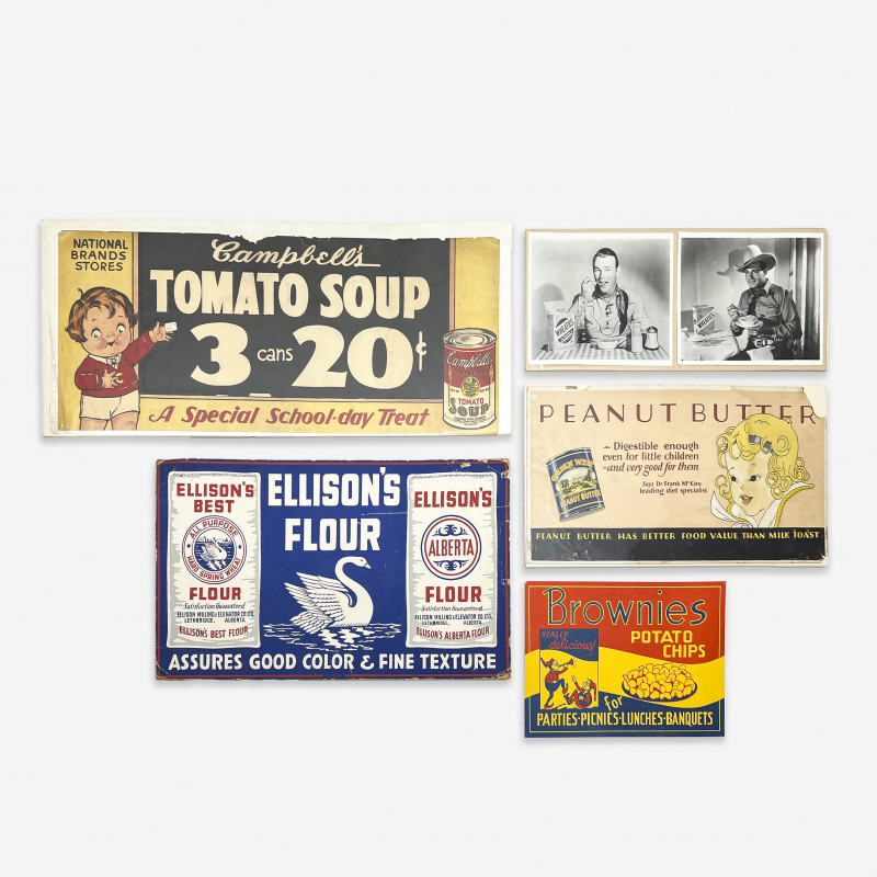 VINTAGE FOOD ADVERTISEMENTS GROUP 3c850c