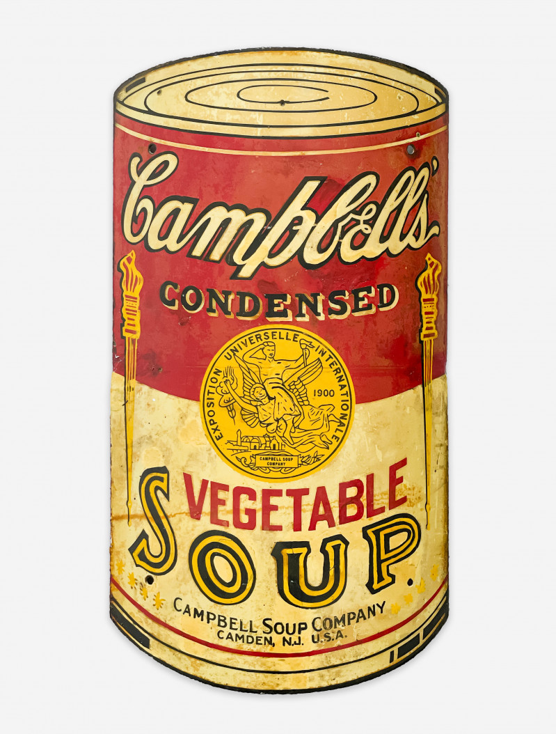 CAMPBELL'S VEGETABLE SOUP ENAMELED