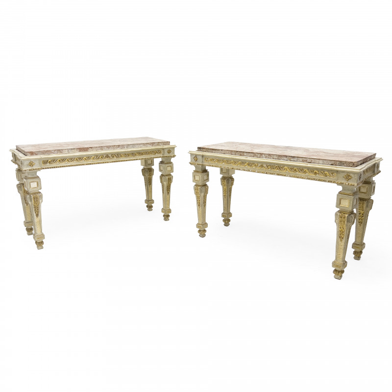 ITALIAN NEOCLASSICAL PARCEL GILT