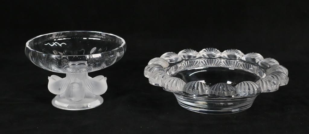 2 PIECES LALIQUE PORNIC NOGENT2 3c86c8