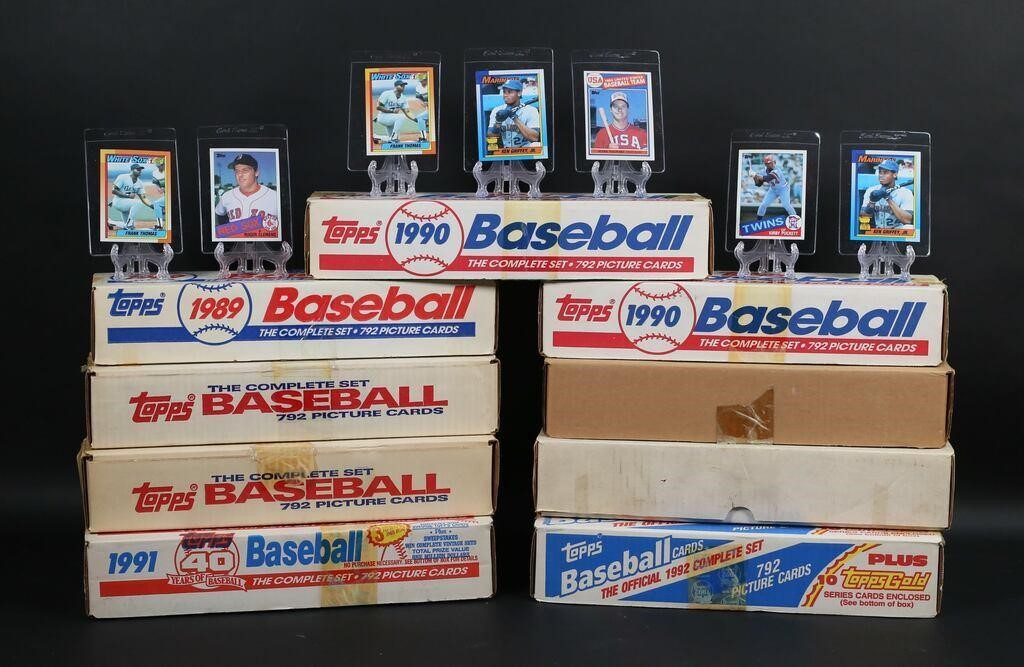 TOPPS BASEBALL CARD SETS1985 1986  3c8740