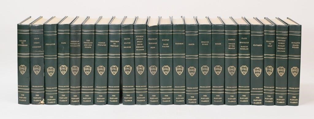 22 VOLUMES THE HARVARD CLASSICS22