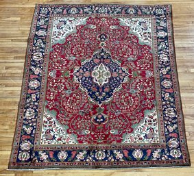 Vintage Oriental room size rug,