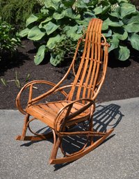 A vintage twig/branch Adirondack