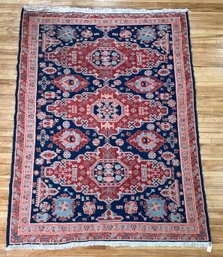 Vintage Oriental flat weave area