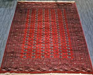 A vintage Bokara roomsize rug,