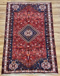 Vintage Oriental room size rug, central