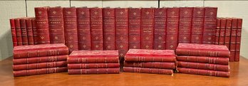 Antique leather bound books including 3c8880