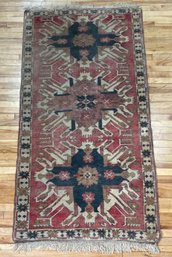 Vintage Oriental scatter rug with 3c88e8