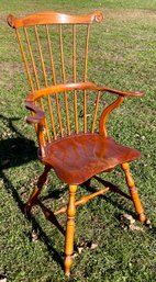 D.R. Dimes fan back Windsor armchair