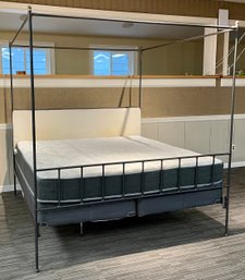 A contemporary king size steel 3c890e