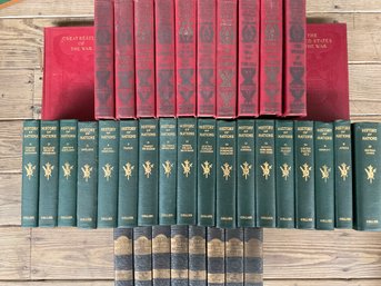 12 vol. Harpers Pictorial Library