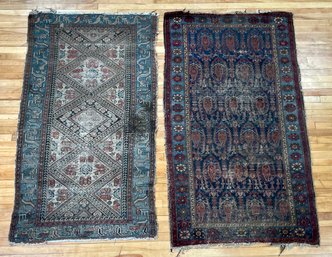 Two Oriental scatter rugs 3 6  3c8983
